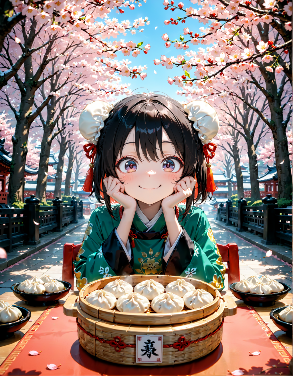 今日は京鼎樓の小籠包の日。さくらの日　その３