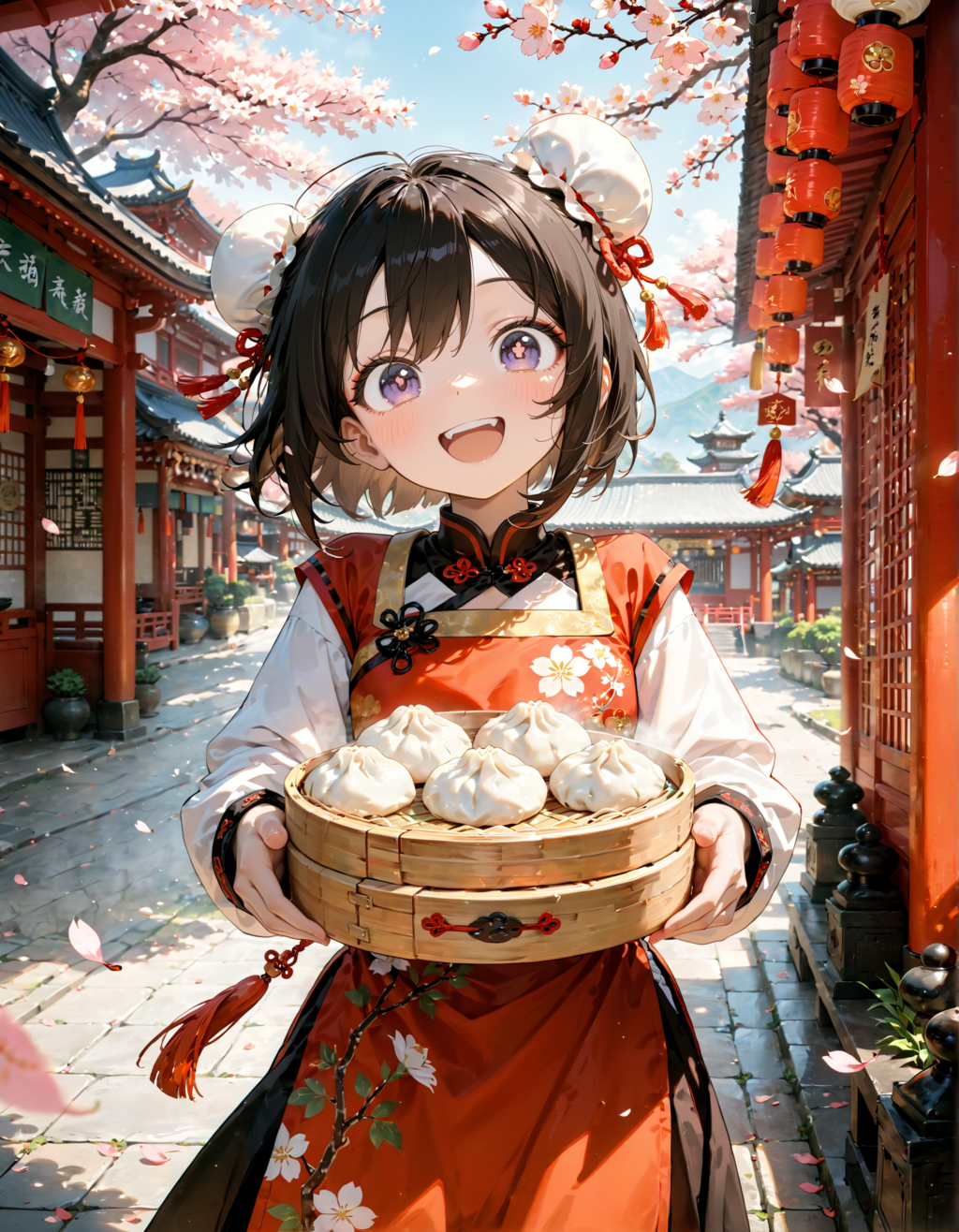 今日は京鼎樓の小籠包の日。さくらの日　その３