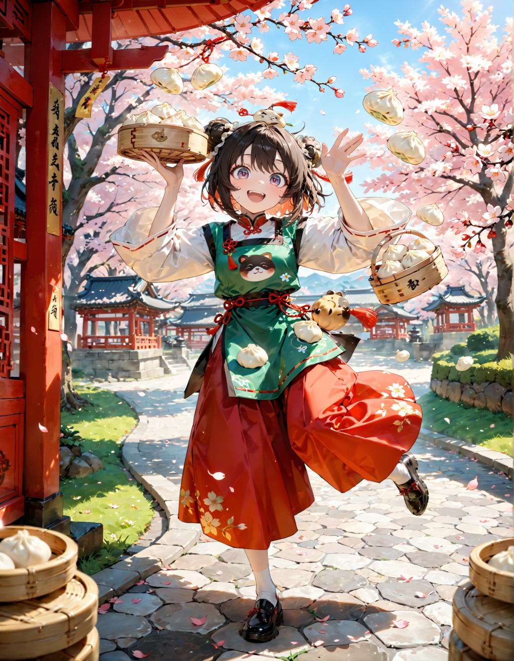 今日は京鼎樓の小籠包の日。さくらの日　その３