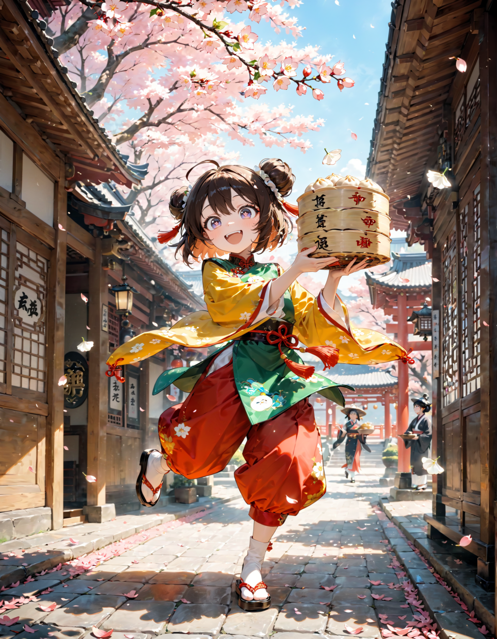 今日は京鼎樓の小籠包の日。さくらの日　その３