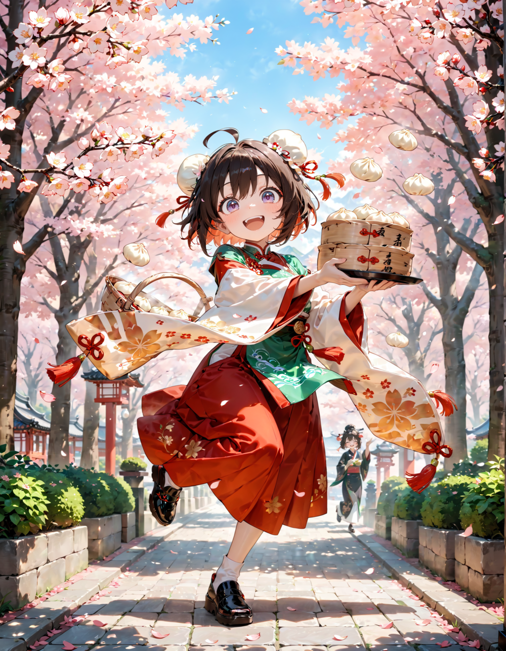 今日は京鼎樓の小籠包の日。さくらの日　その３