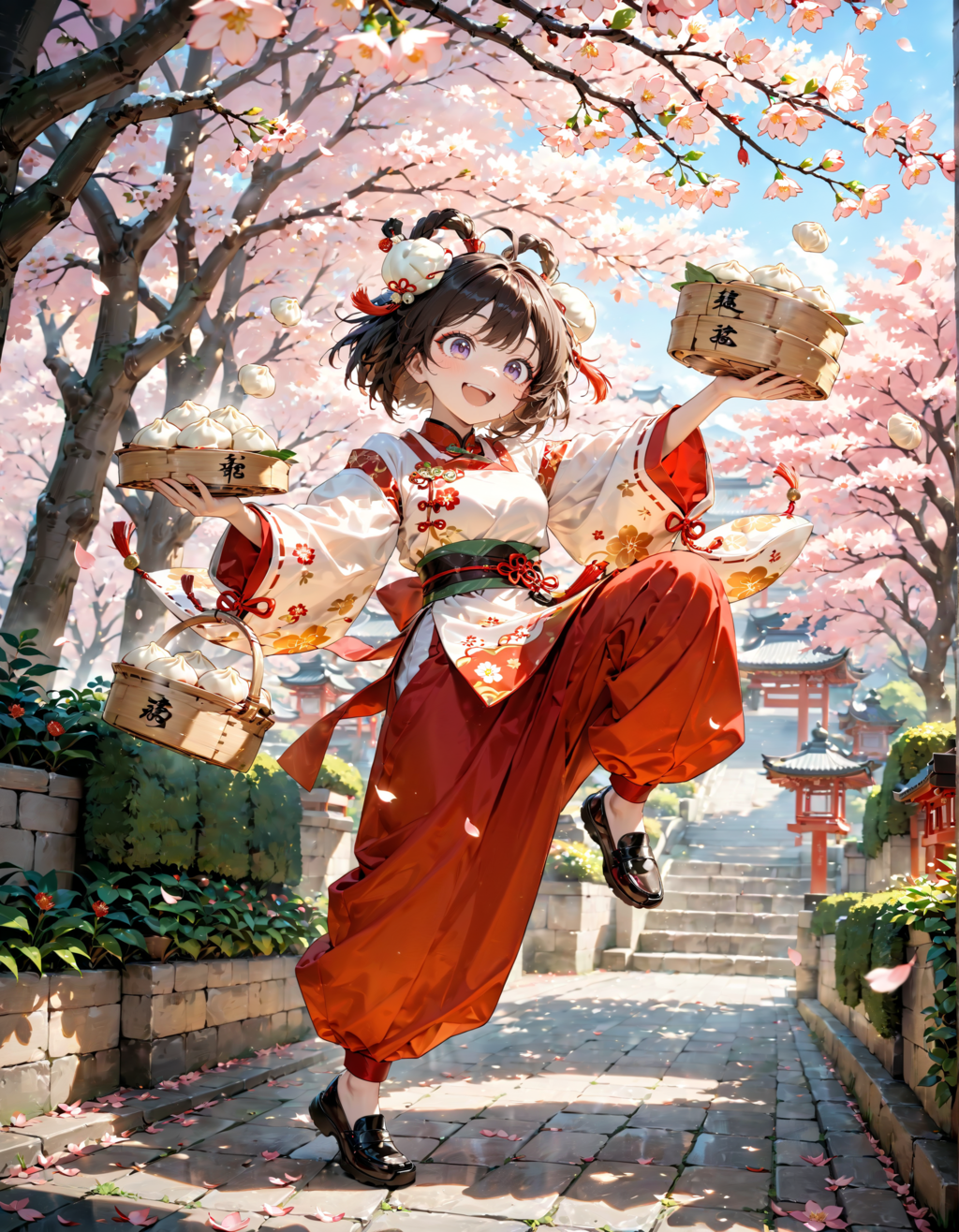 今日は京鼎樓の小籠包の日。さくらの日　その３