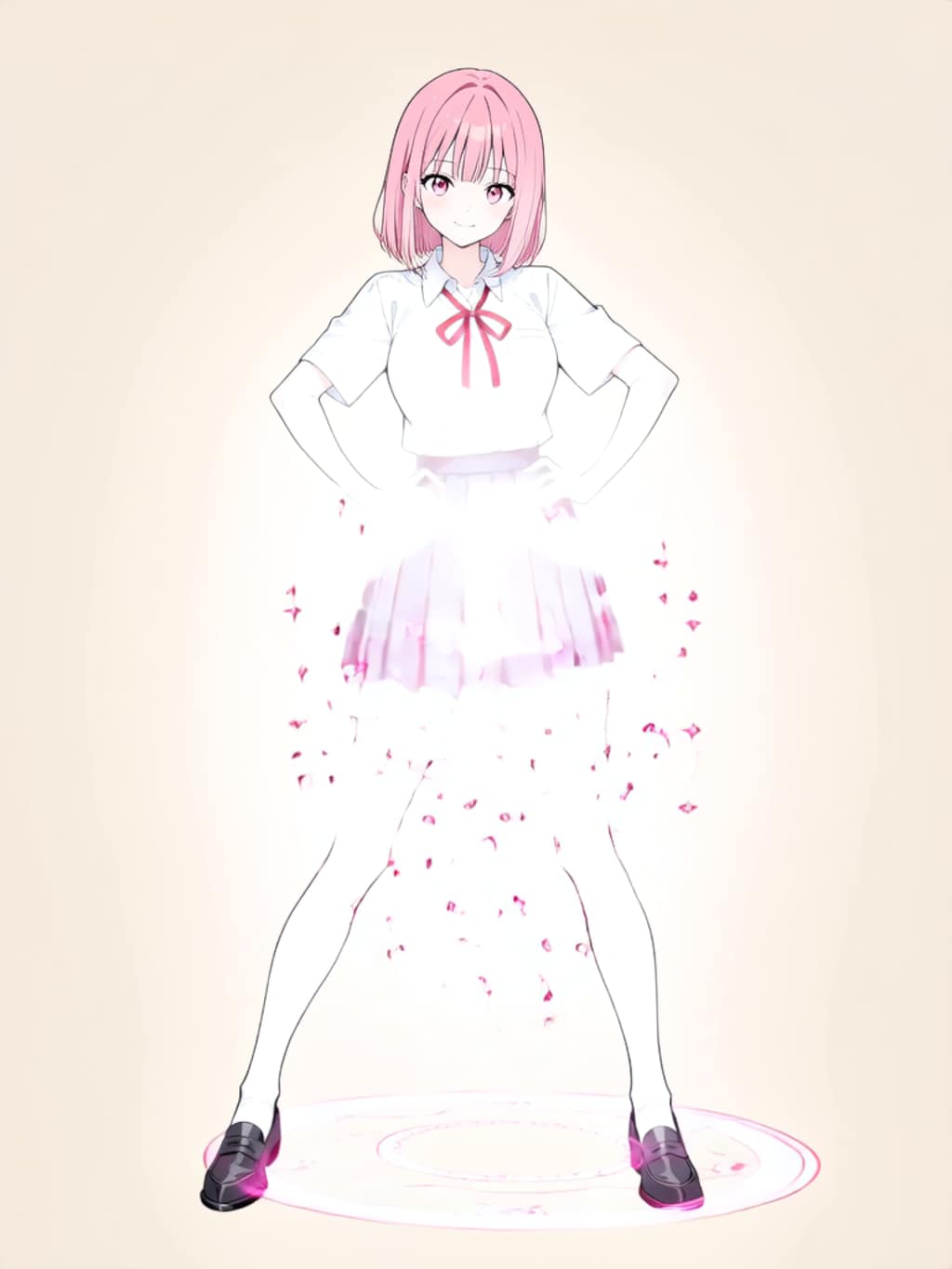 魔法少女モモ 変身シーン