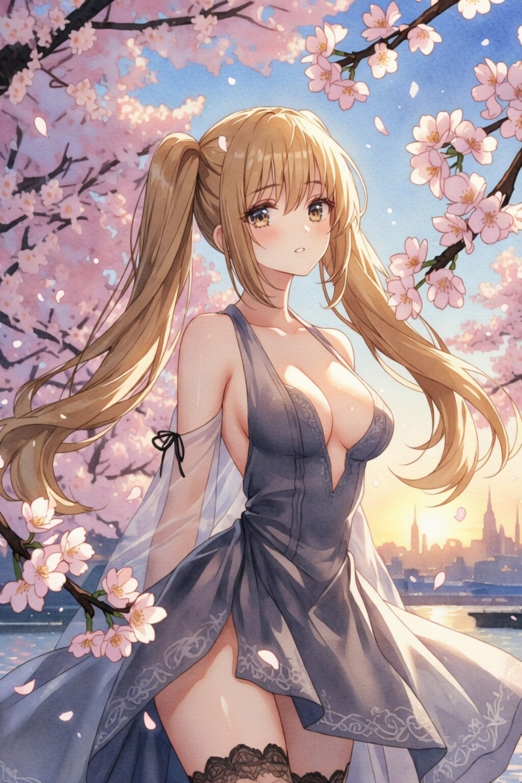 金ツイさん。桜