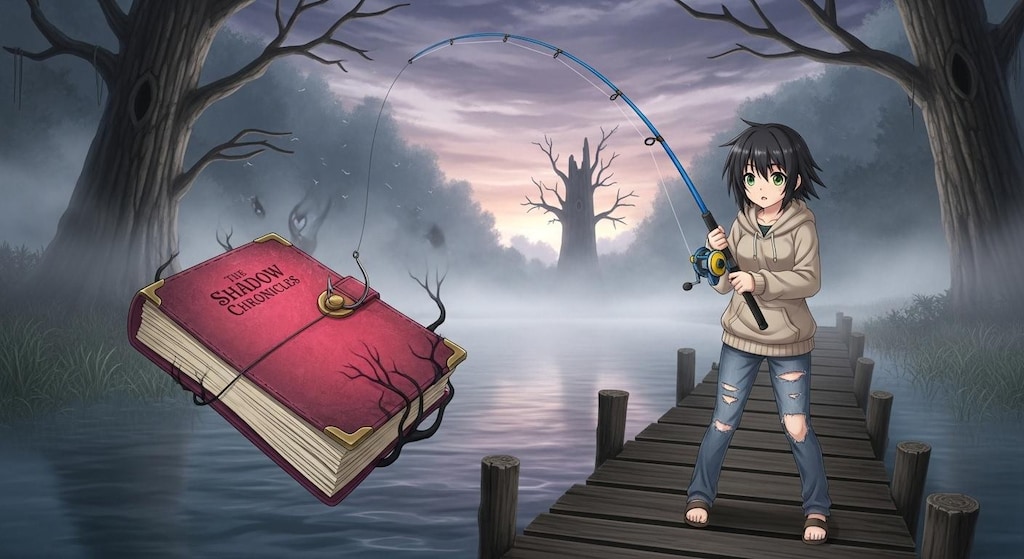 黒歴史の描かれたノートの釣れる場所