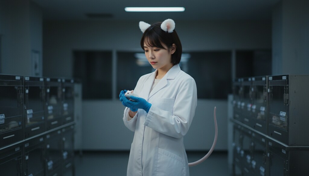 その手のひらの温もり #ねず耳にむチュウ