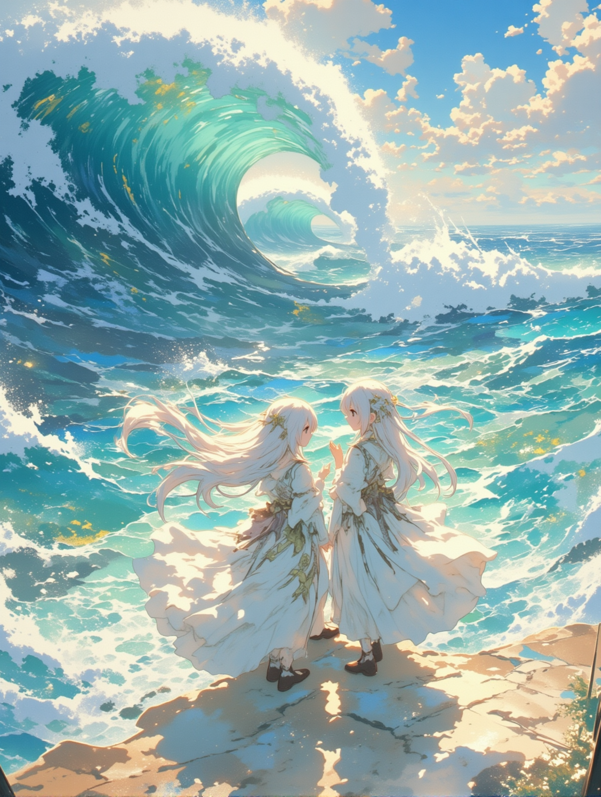 海の巫女_62 | の人気AIイラスト・グラビア