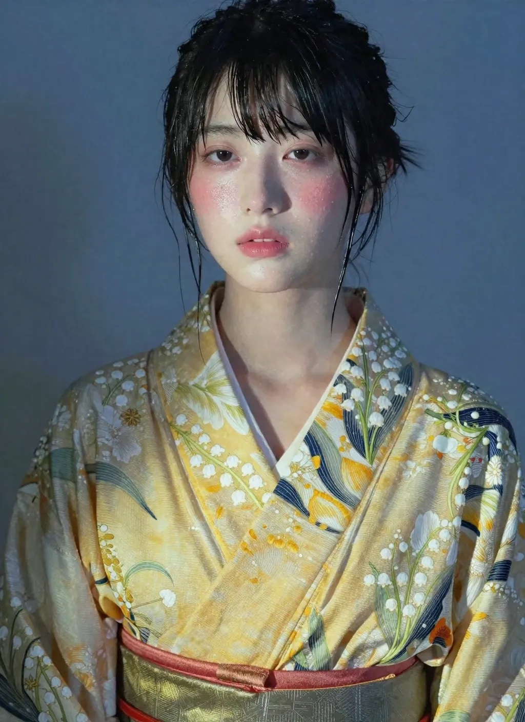 暑い日の浴衣。蒸れた浴衣を。。。フェチ