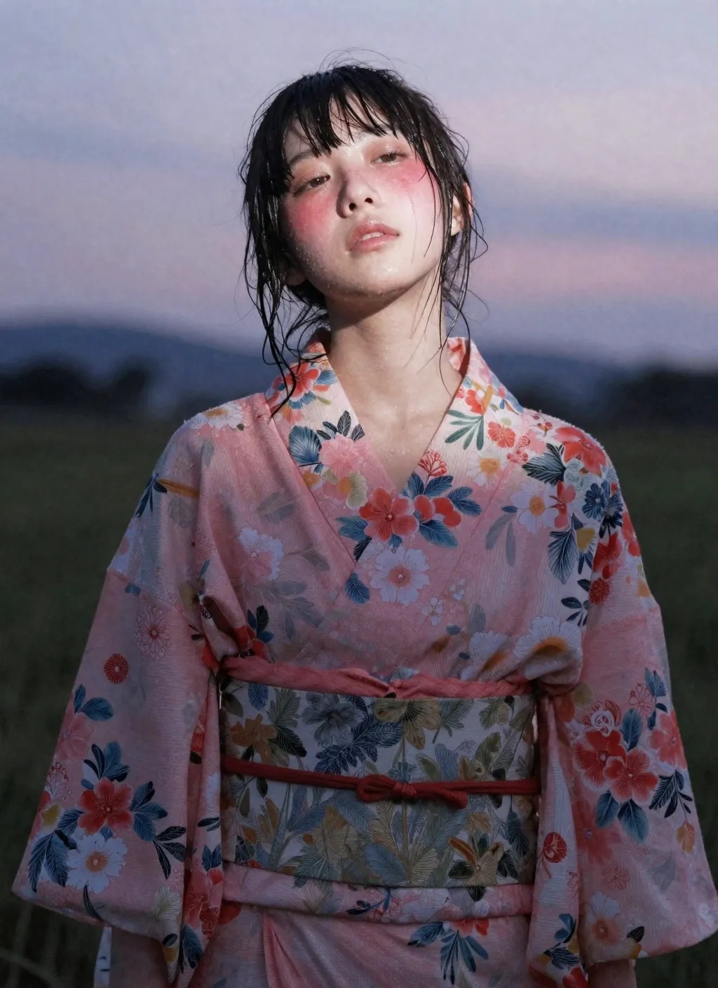 暑い日の浴衣。蒸れた浴衣を。。。フェチ