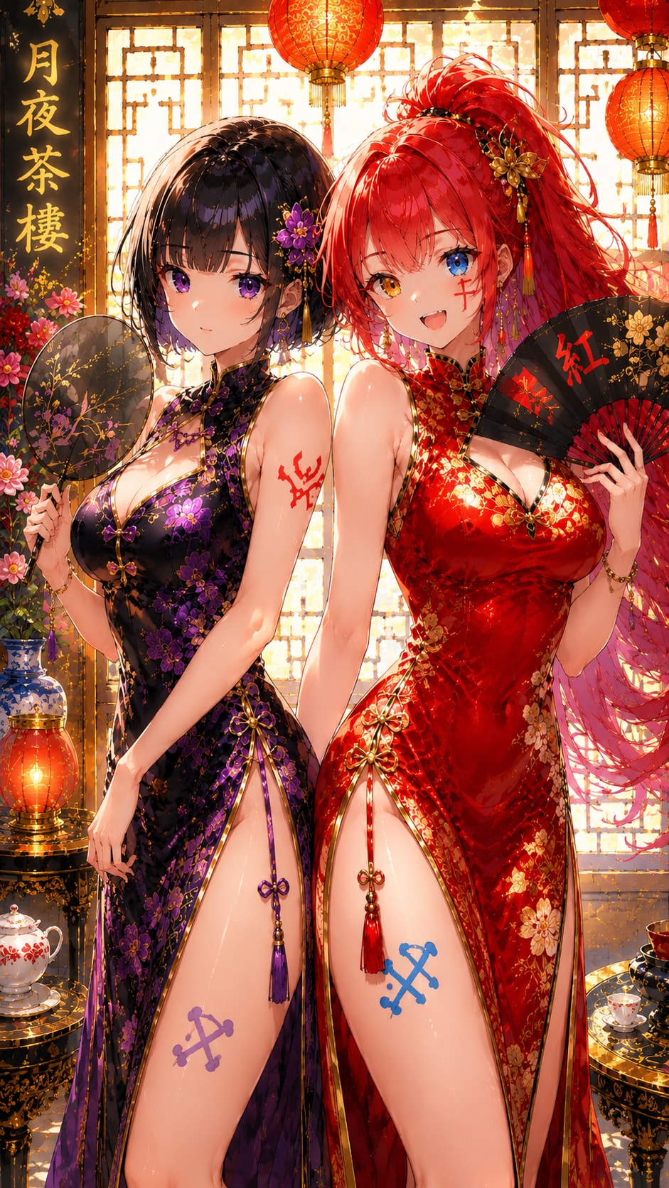 チャイナドレスコスプレ