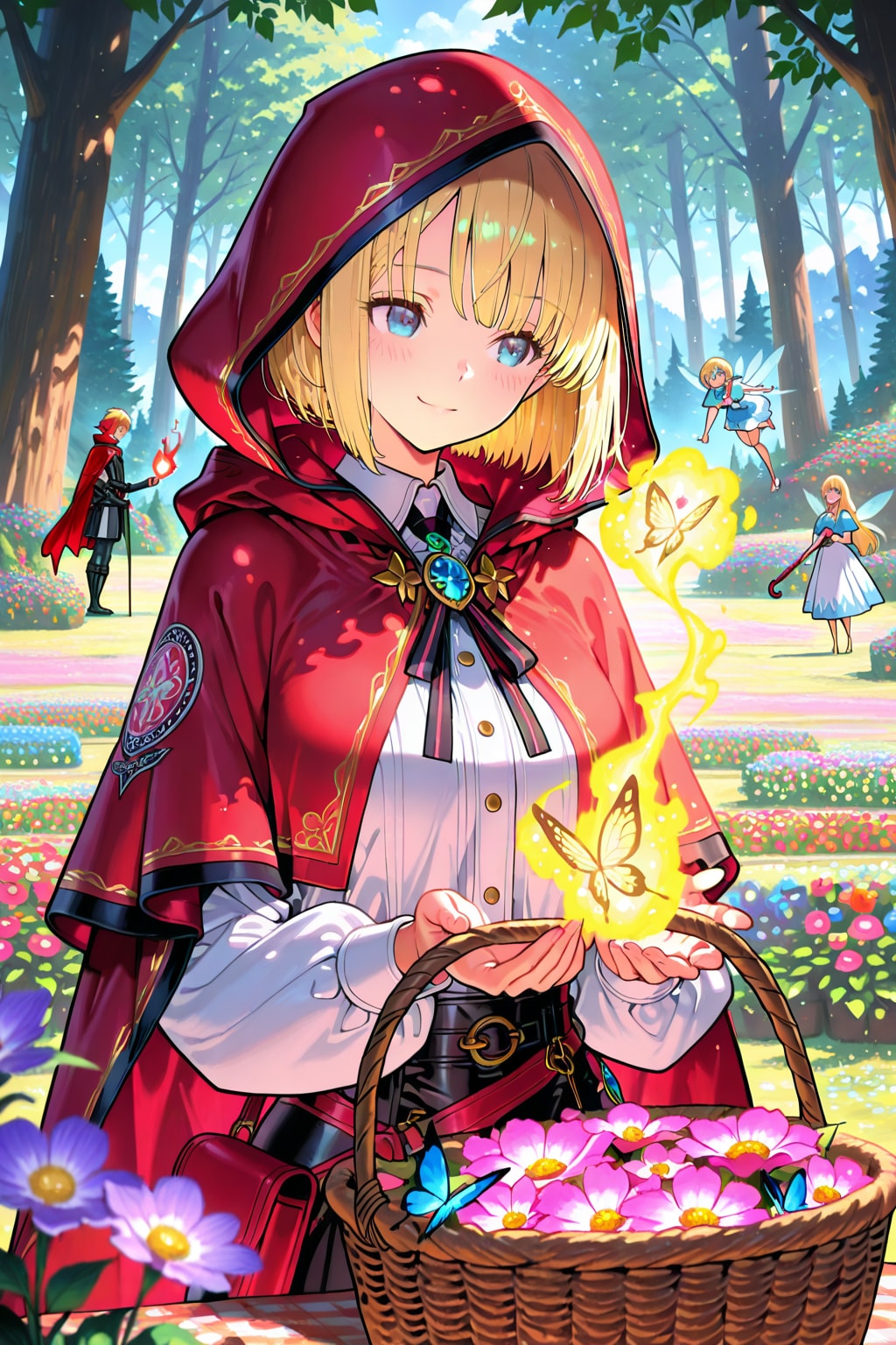 異世界の花畑 | の人気AIイラスト・グラビア