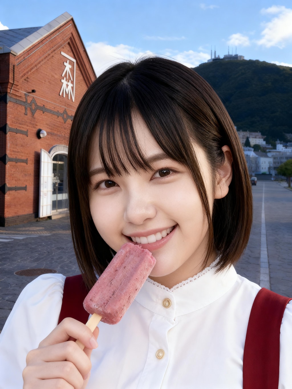 井村屋あずきバーの日 (Cafe Marché アキ)