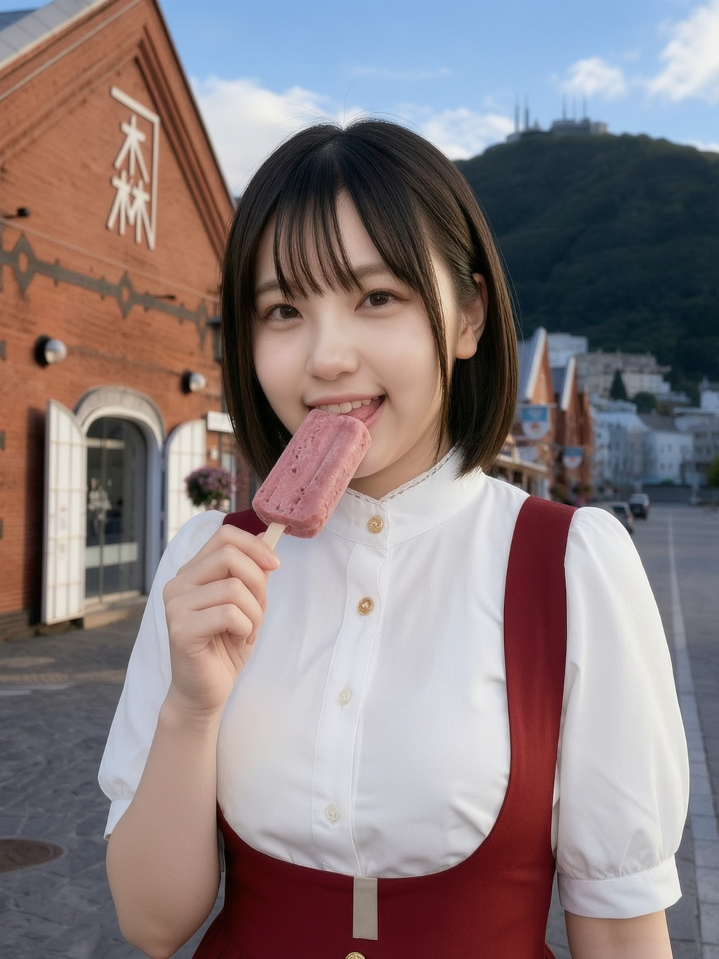 井村屋あずきバーの日 (Cafe Marché アキ)
