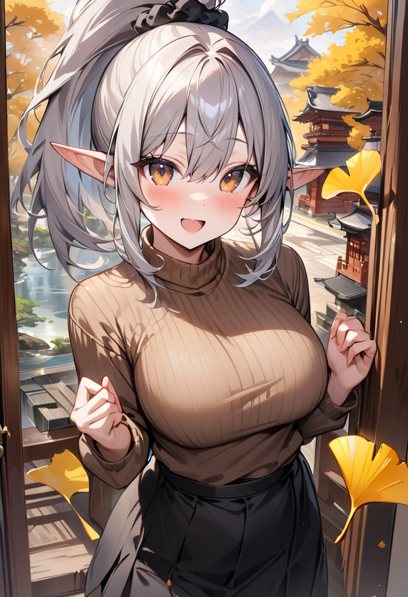 冬の前に秋の装いをもう少し 2枚目