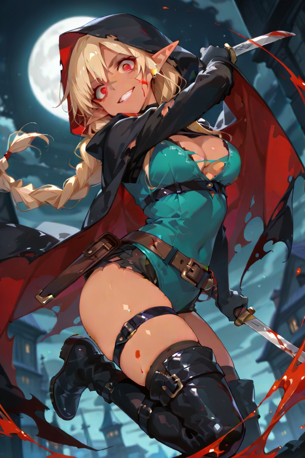 エルフの暗殺者