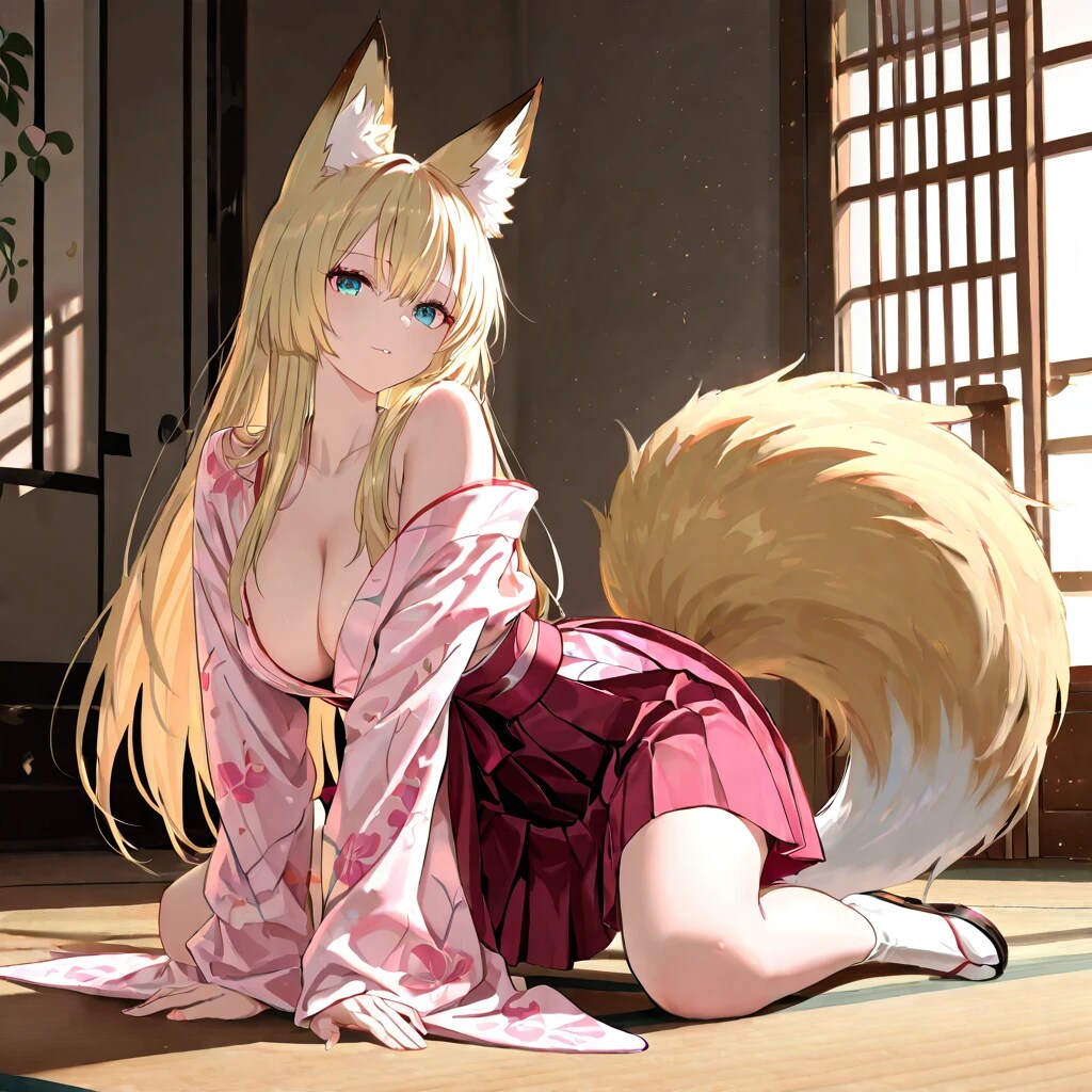 お題：R18向け企画_GWエロ祭（性癖⑤もふもふ＋狐娘）