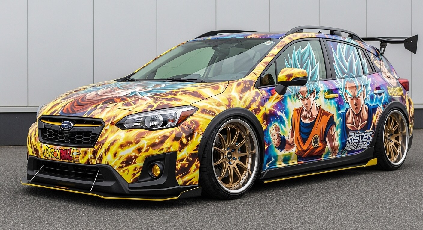 インプレッサドラゴンボール痛車 | の人気AIイラスト・グラビア