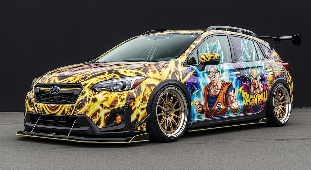 インプレッサドラゴンボール痛車