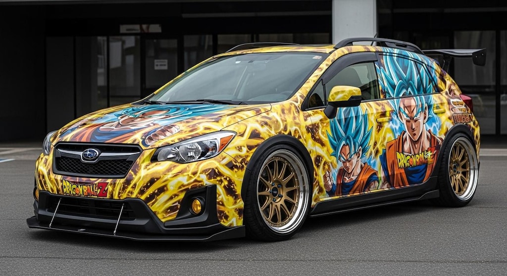 インプレッサドラゴンボール痛車