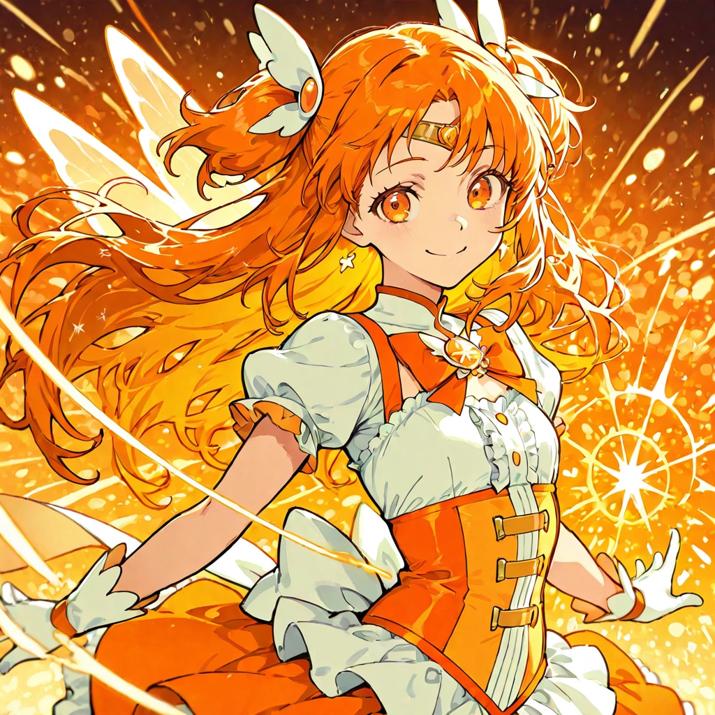 オレンジの魔法少女