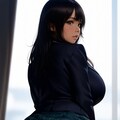 ハーフちゃん、たくし上げ 4枚目