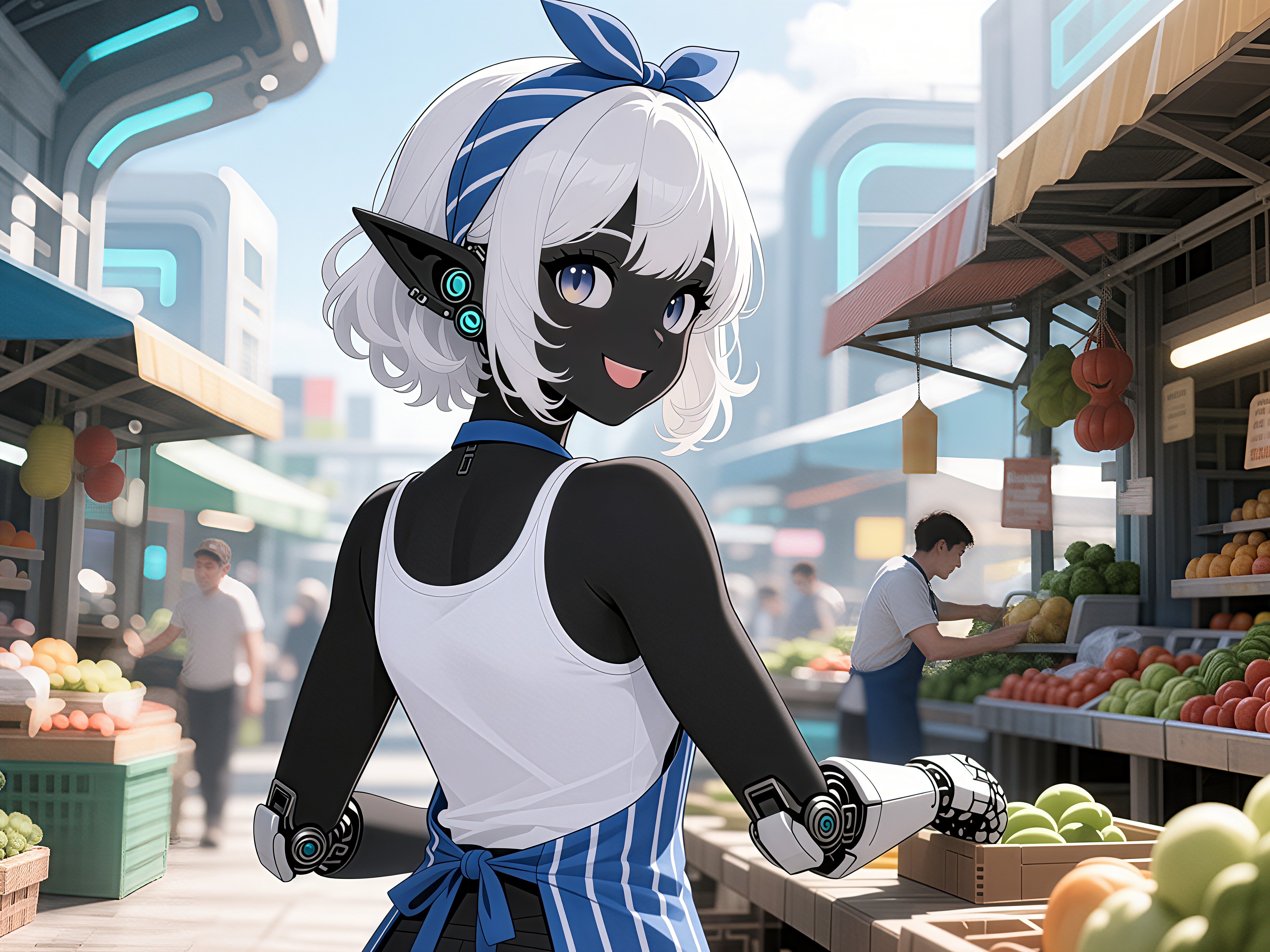 メカ娘4747号 | の人気AIイラスト・グラビア