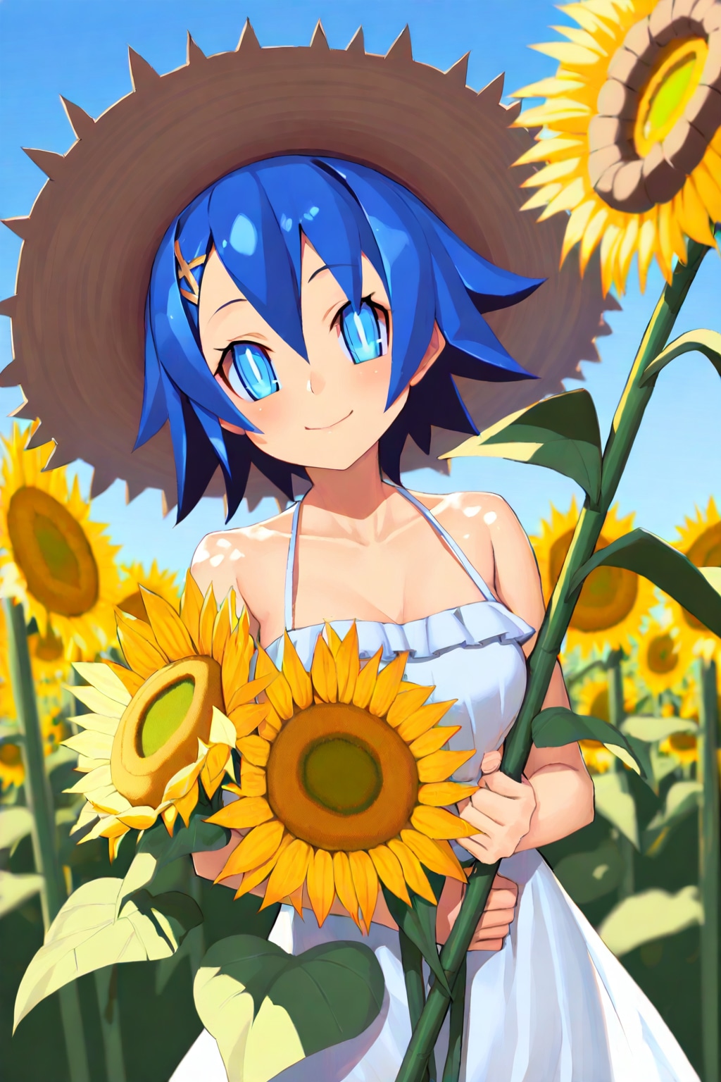 実験がてらにひまわり