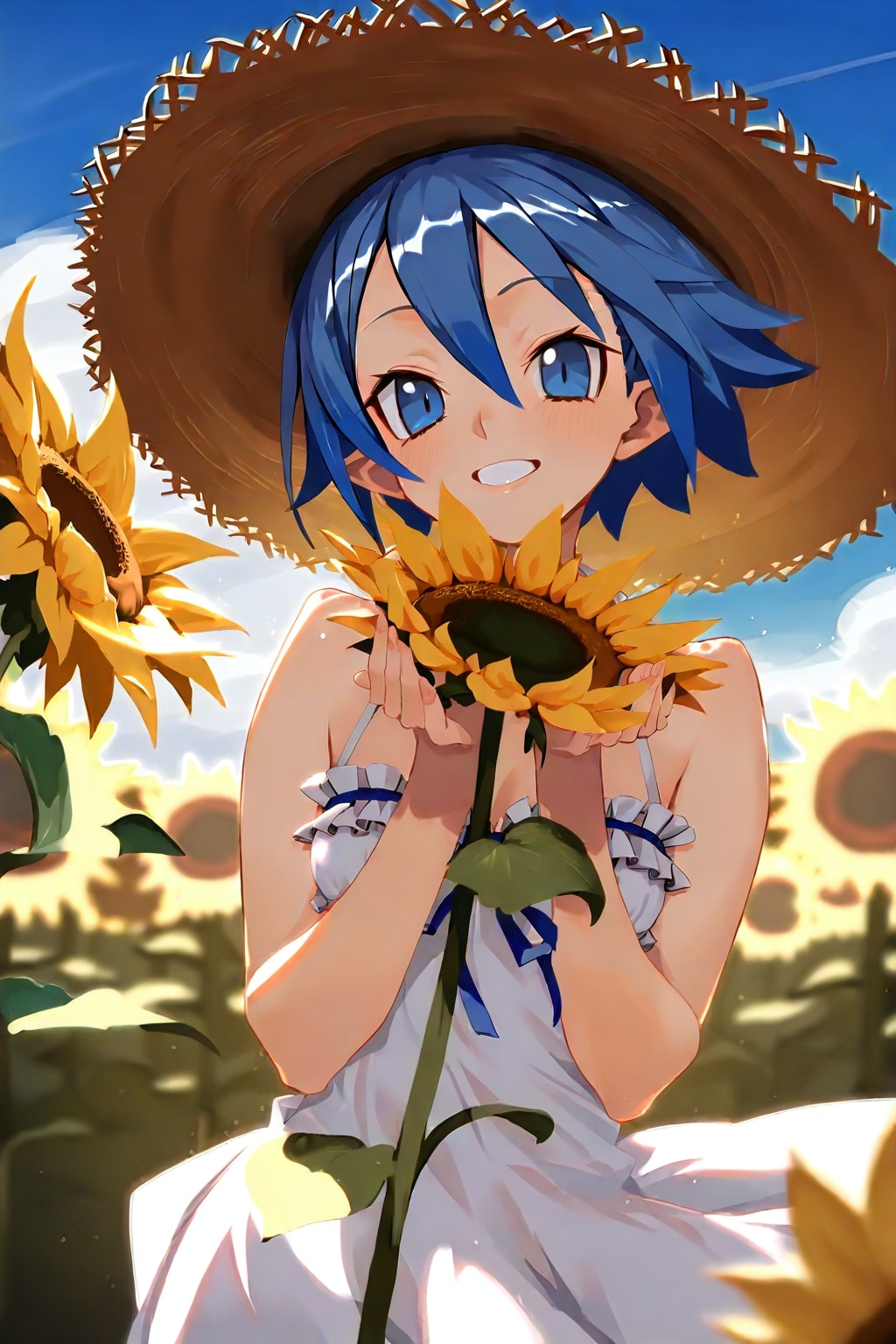 実験がてらにひまわり