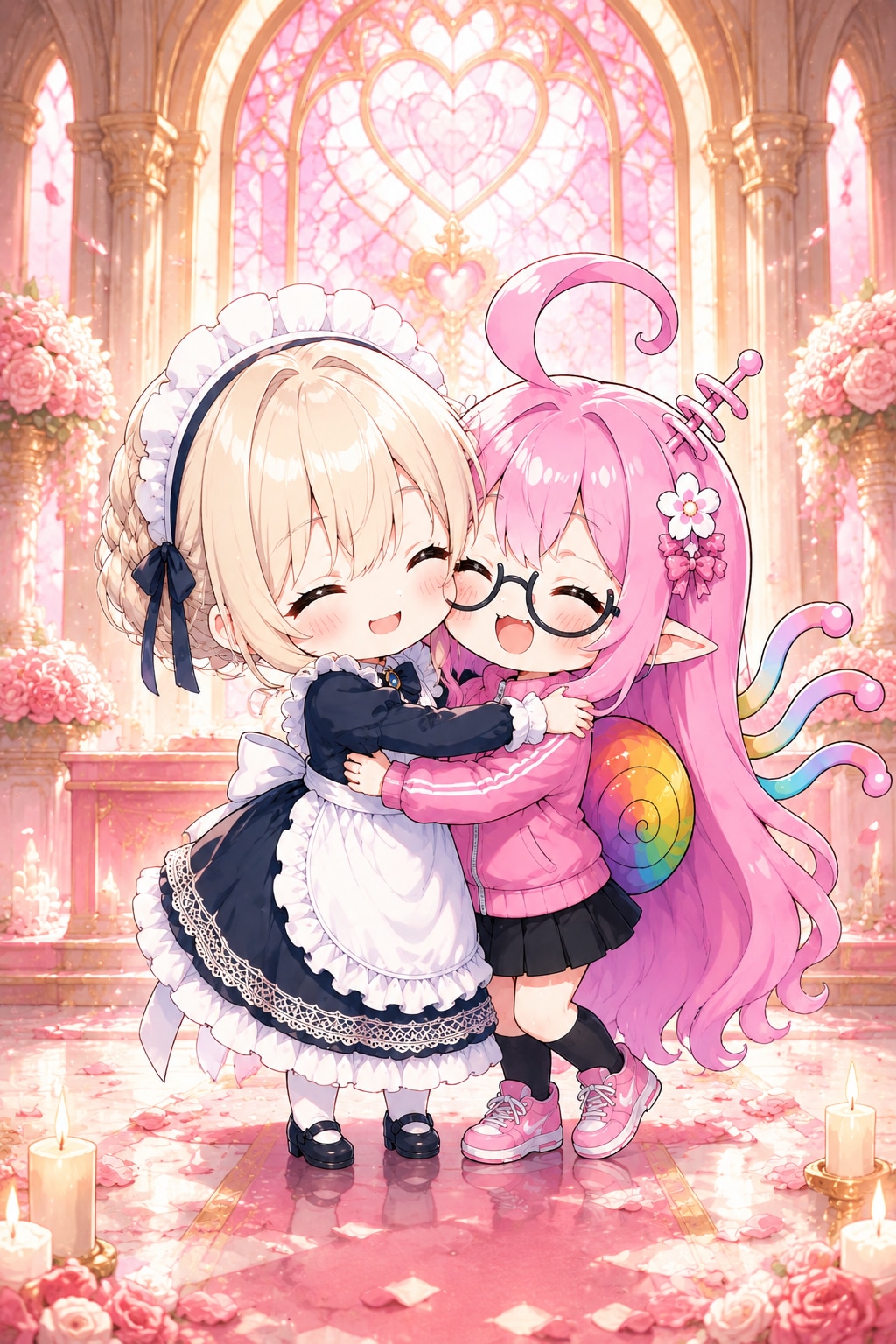 娘が出かけてる間に…♡（事前→事後）