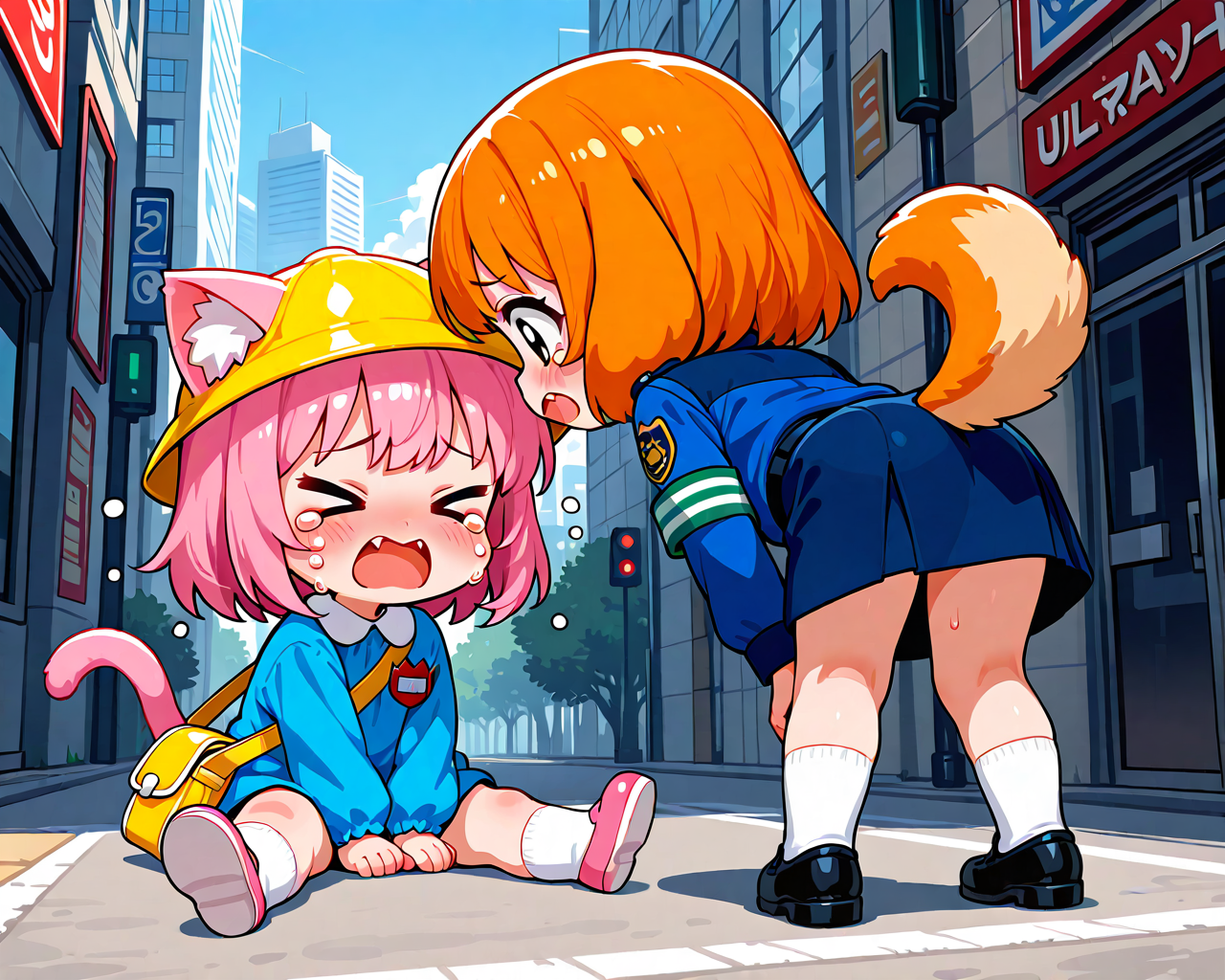 ♪まいごのまいごのこねこちゃん～ | の人気AIイラスト・グラビア