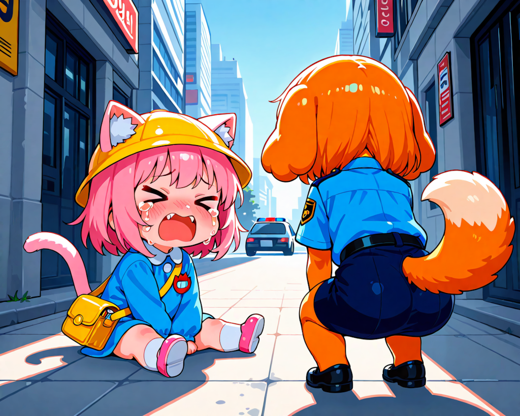 ♪まいごのまいごのこねこちゃん～