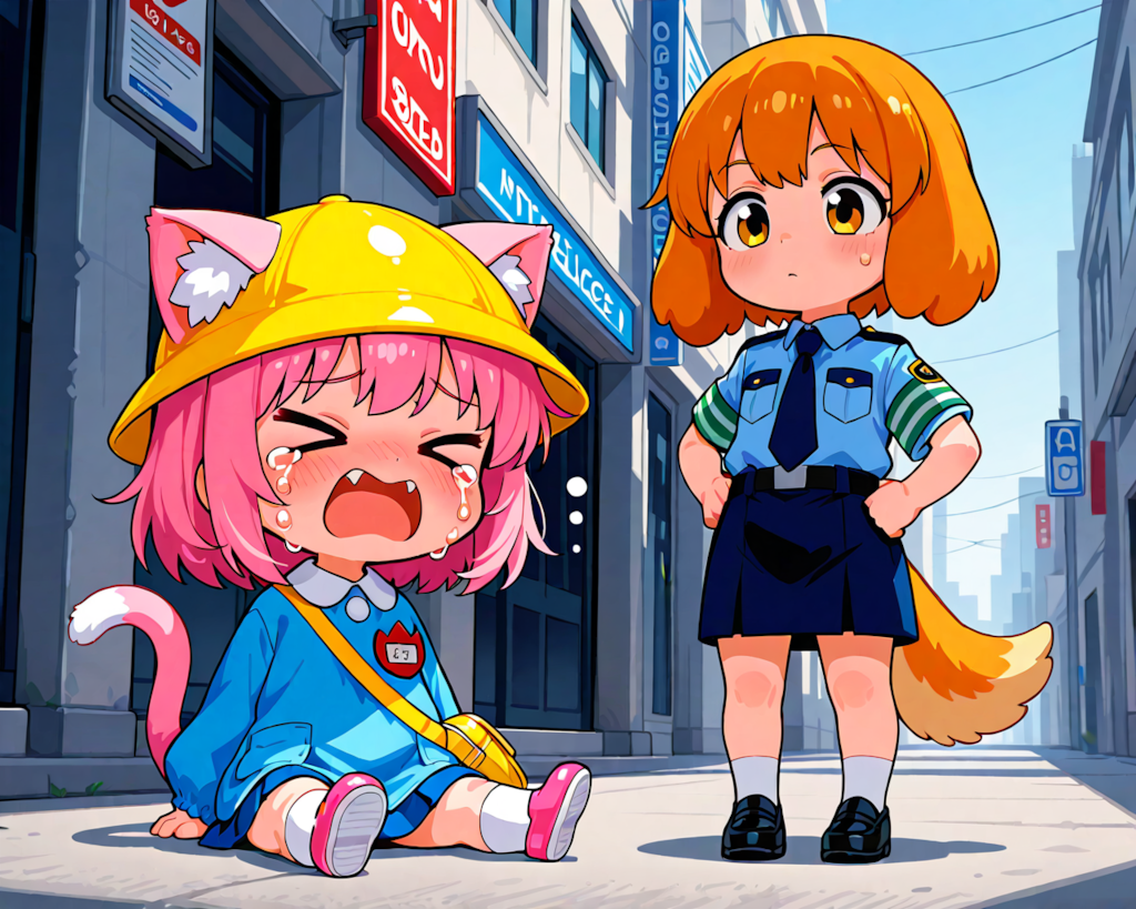 ♪まいごのまいごのこねこちゃん～