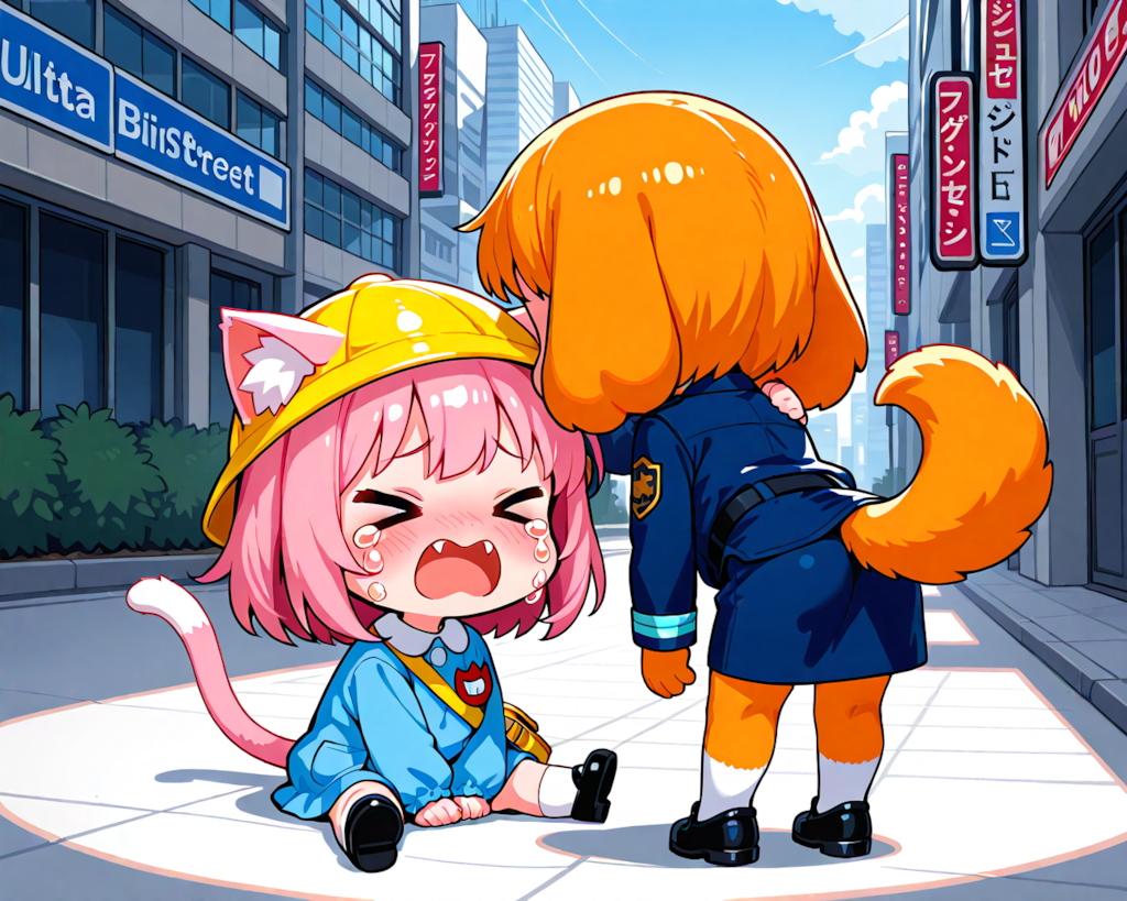 ♪まいごのまいごのこねこちゃん～