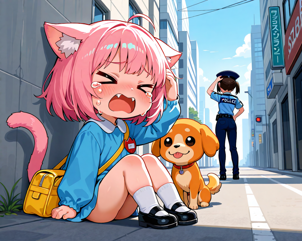 ♪まいごのまいごのこねこちゃん～