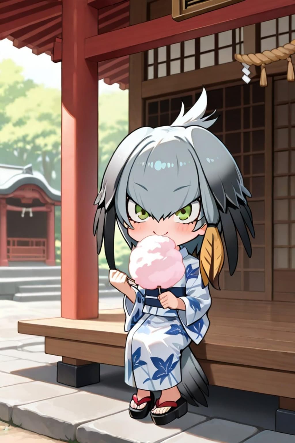 ハシビロコウちゃん