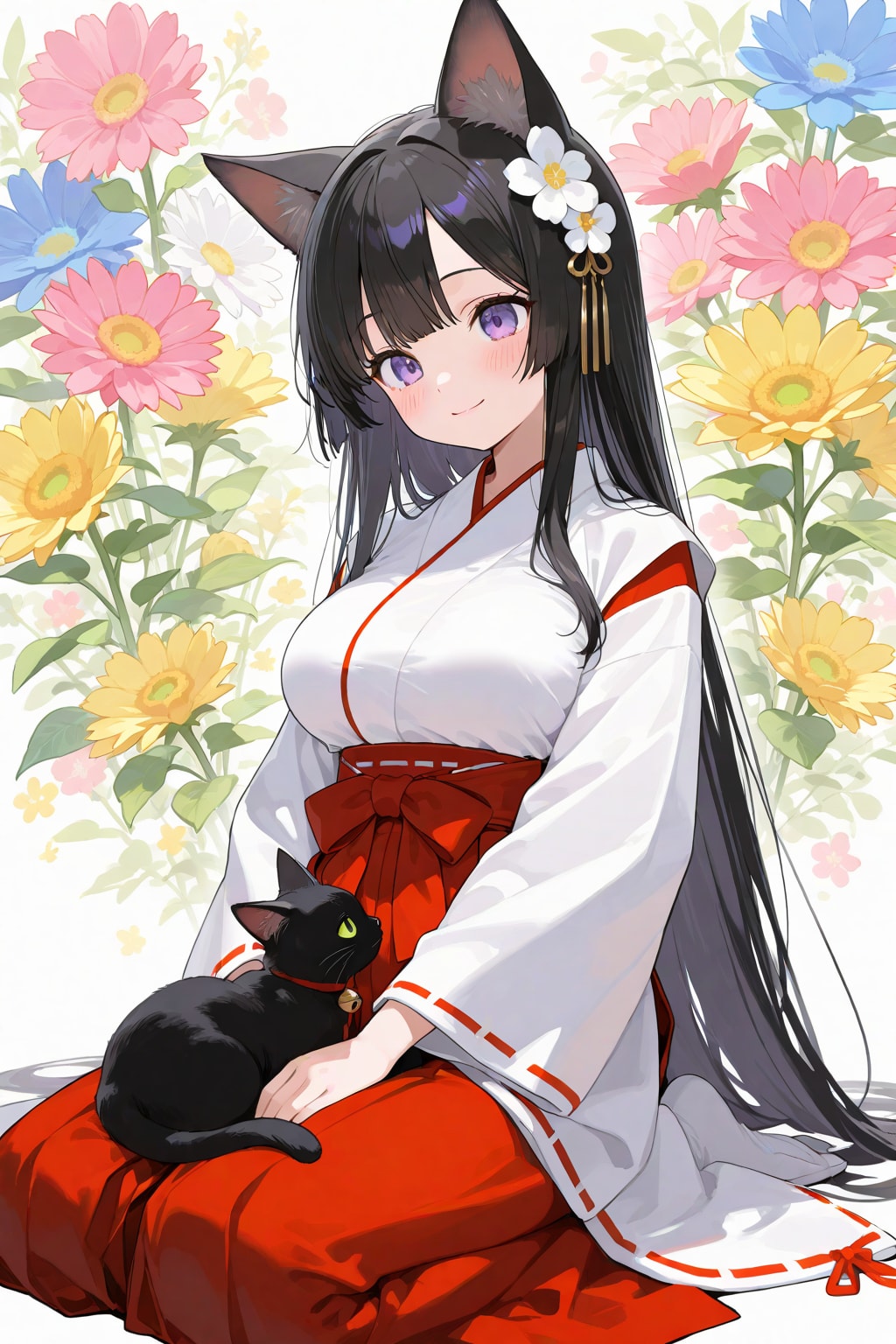 黒猫巫女様とクロネさん