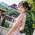 中国を旅行したコトちゃん 5枚目