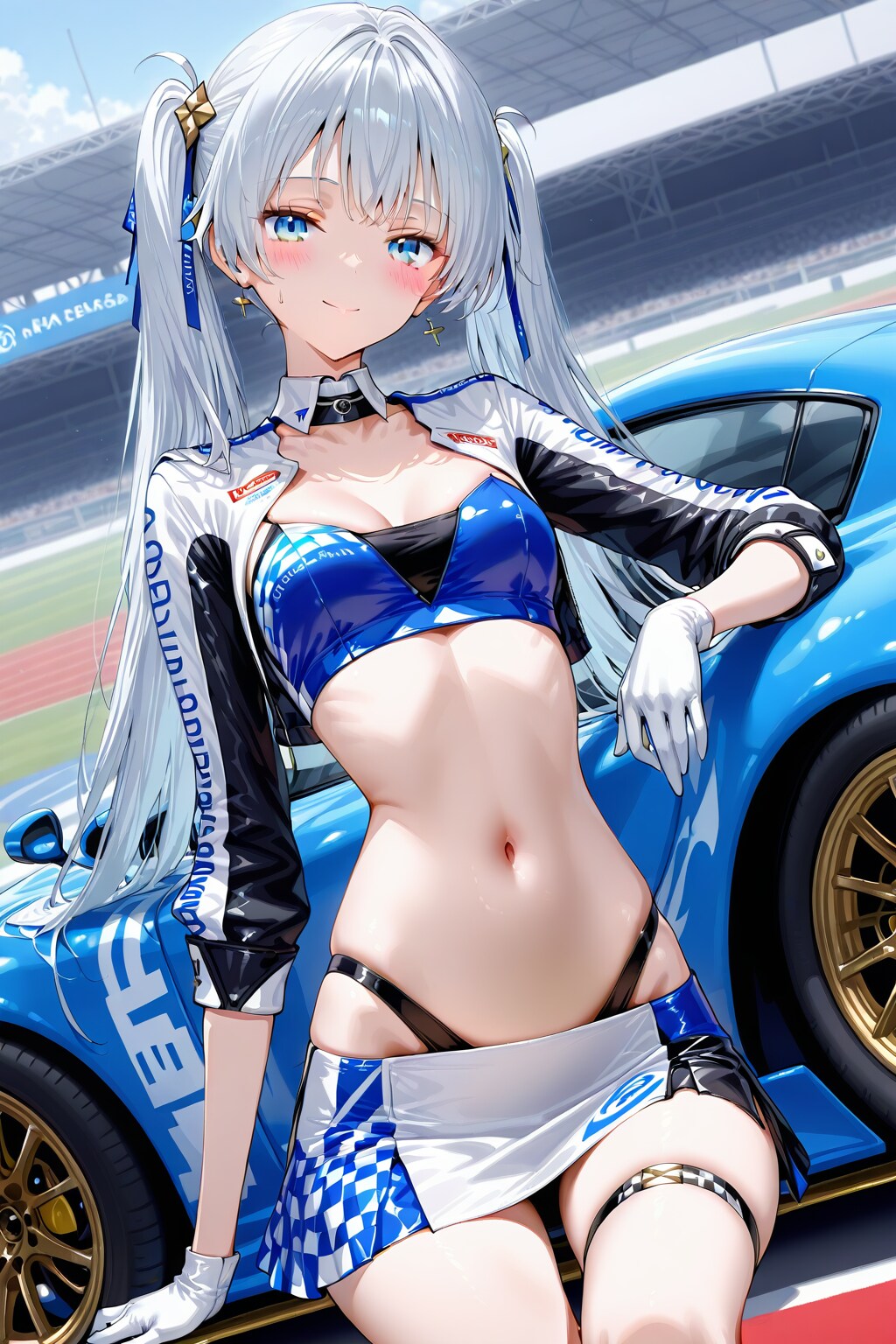 【習作】コスプレ用試作画像　ーレースクイーン by #QILIN Ver. ー