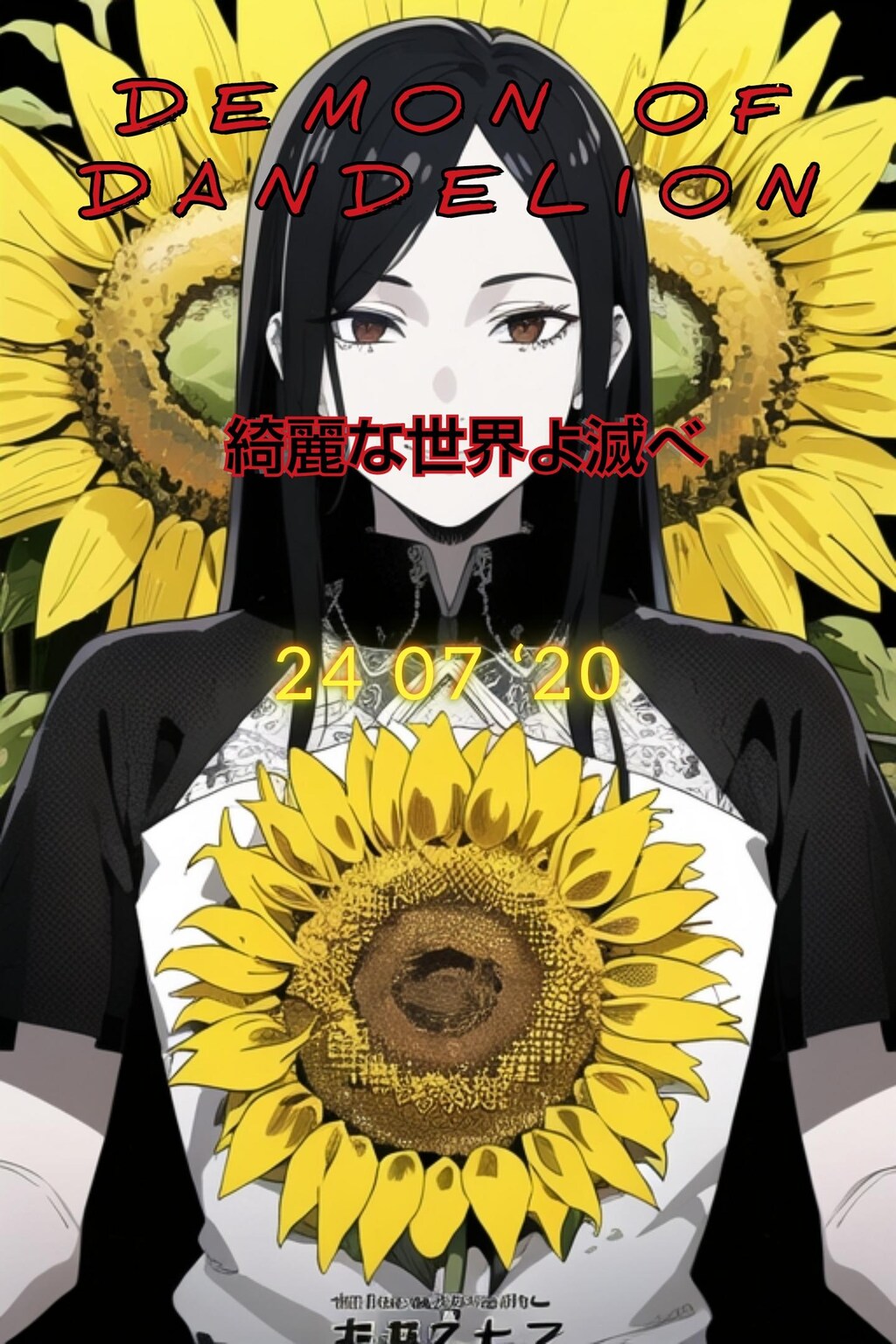 映画『Demon of Dandelionー綺麗な世界よ滅べー』ポスター