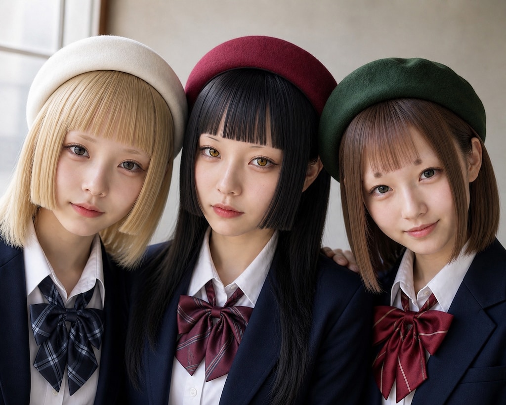 姫カット・麻呂眉・パッツンに挑戦した霜平妃