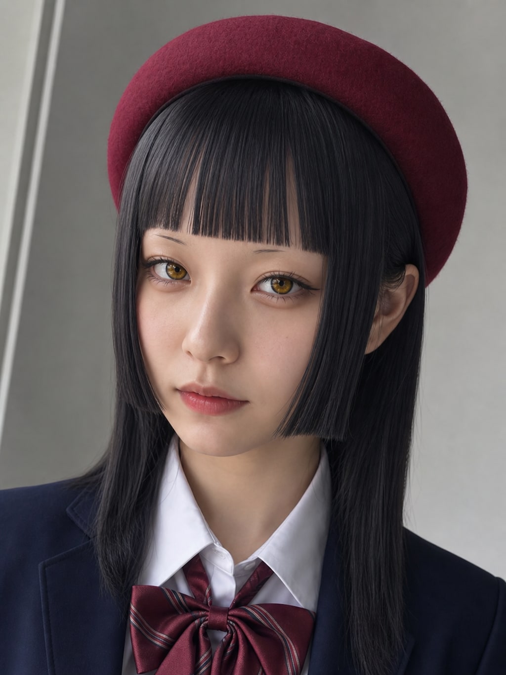 姫カット・麻呂眉・パッツンに挑戦した霜平妃