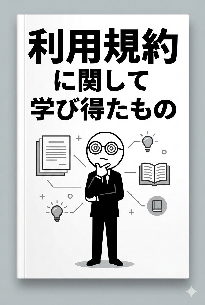 『利用規約に関して学び得たもの』【ニャンノ世界】