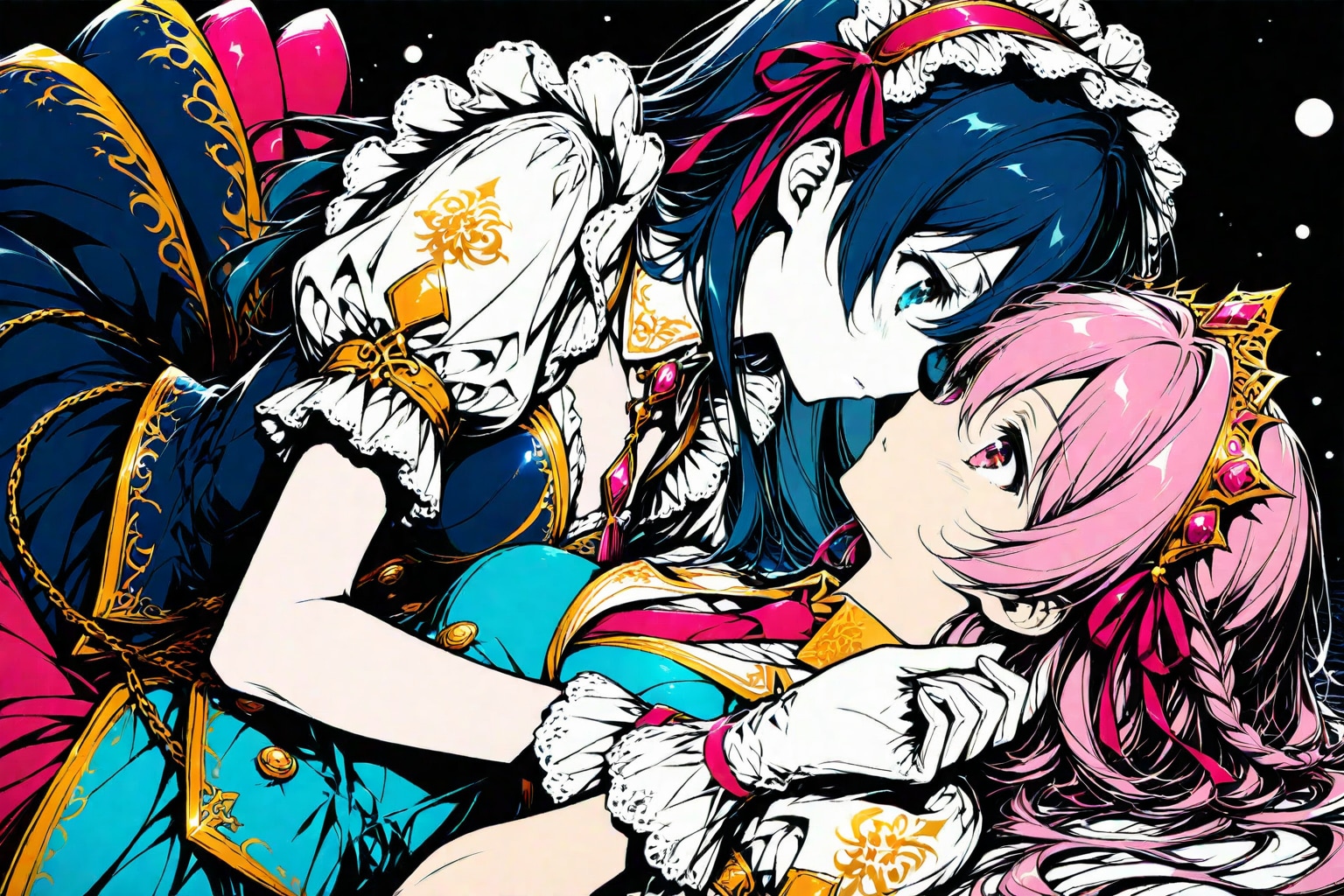 百合少女 | の人気AIイラスト・グラビア