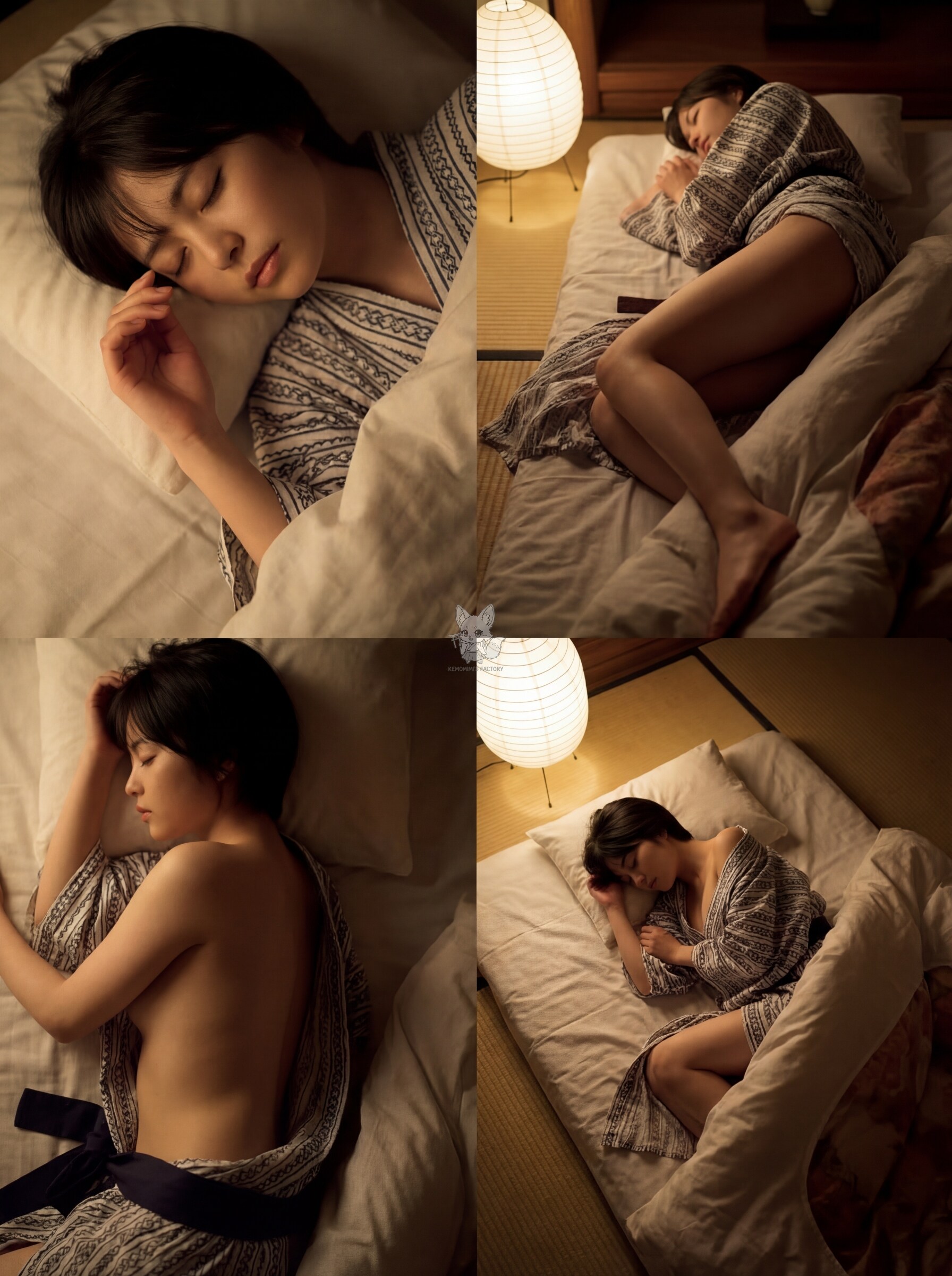 くるみ、寝相が悪いです…😴