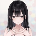 黒髪少女 2枚目