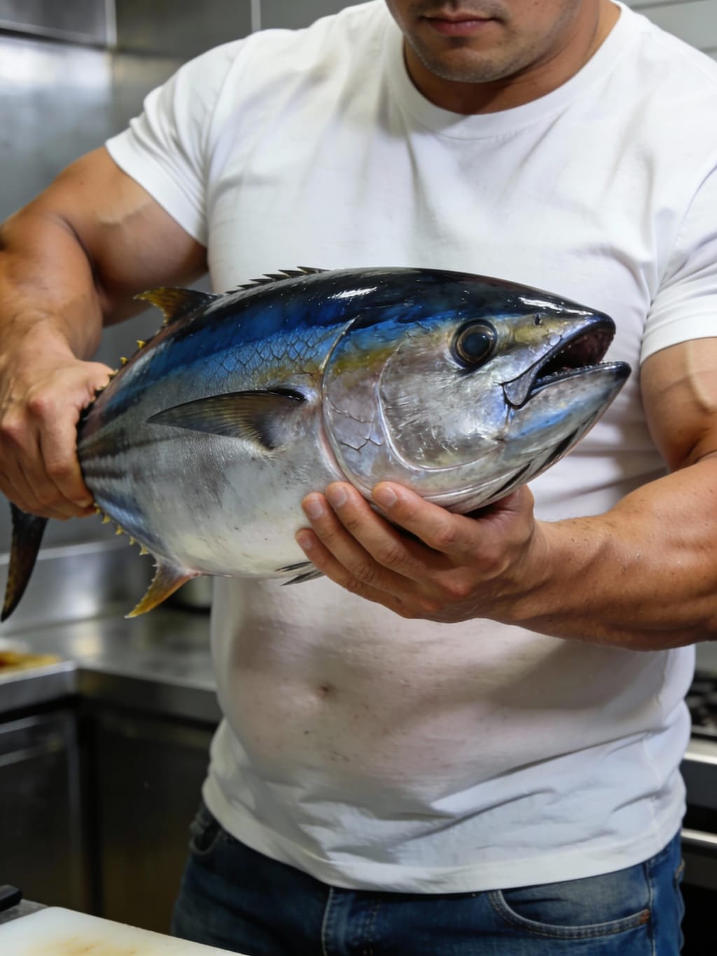 🐟「今日の晩御飯は～♪ﾌﾝﾌﾌﾝ♪」