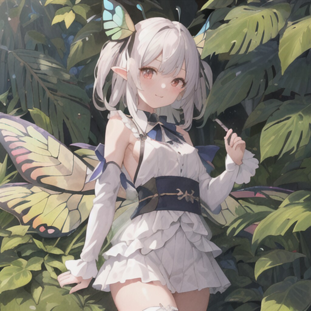 蝶の装い