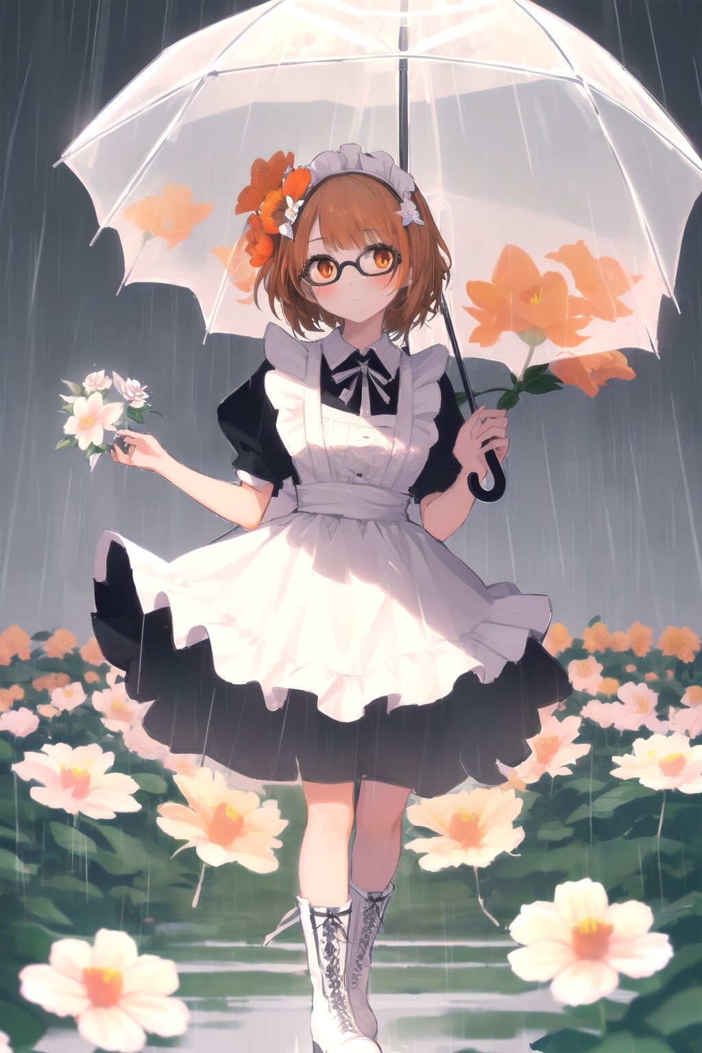 雨の日もがんばる