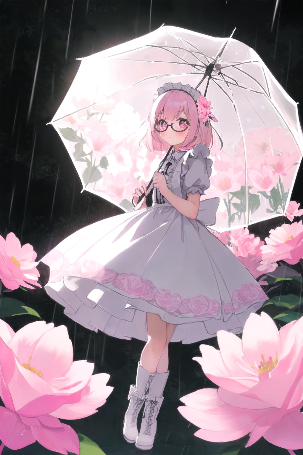 雨の日もがんばる | の人気AIイラスト・グラビア