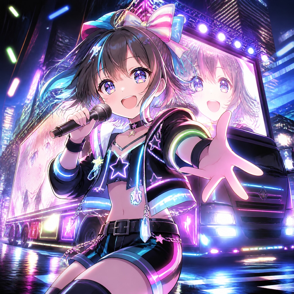 アドトラック（３）3時のアイドル　GPTimages2.0